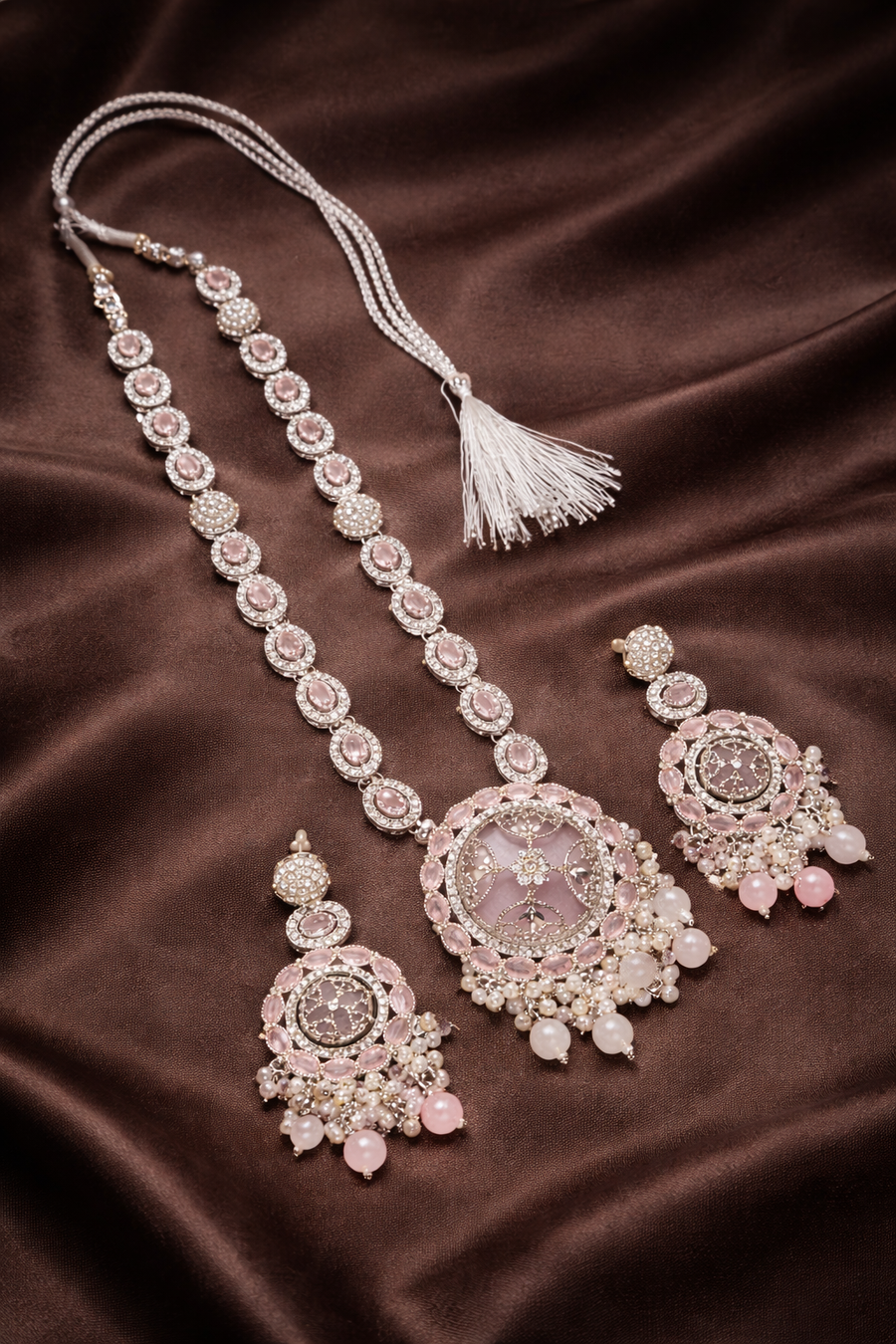 Blush Pearl Elegance Jewellery Set